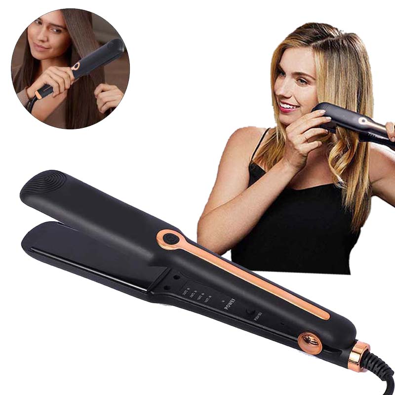 Electric Splint Hair Straightener Dual-Purpose Curling Rod Ceramic Flat Iron Best Hair Straightener Iron Machine