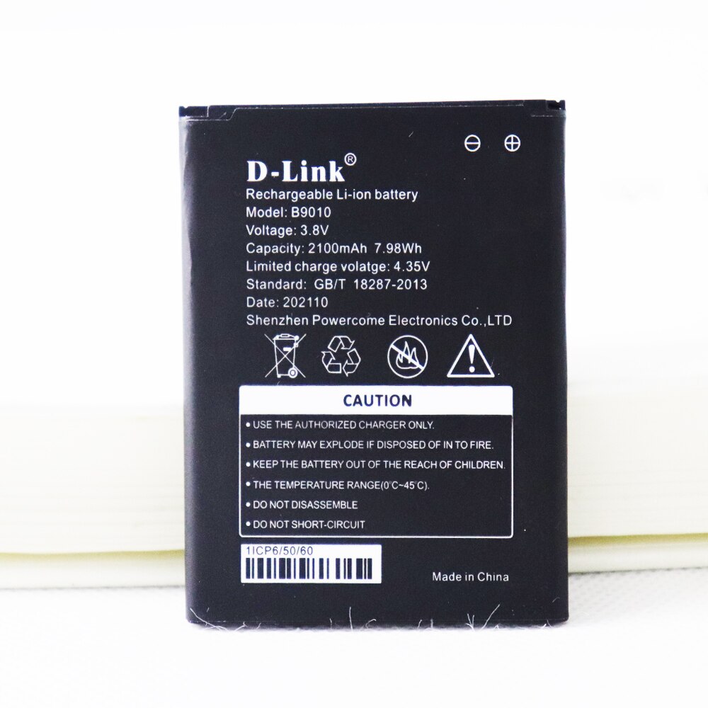 Originele 3.8V 2100Mah B9010 Voor Mtc 8723FT Mts 8723 Ft 4G Lte Wifi Router Hotspot Modem Batterij