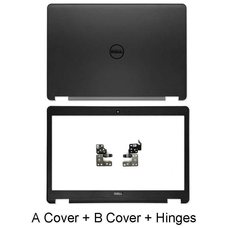LCD Back Cover For Dell Latitude E5450 5450 Front Bezel Hinges Palmrest Bottom Base Case Door Cover 0JX8MW A144N1 0T56G8