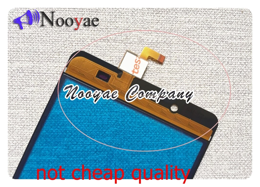 Black OGS sensor Touchscreen Voor BQ BQS-5515 Breed BQS 5515 Touch Screen Digitizer Screen touchpad Vervanging + track