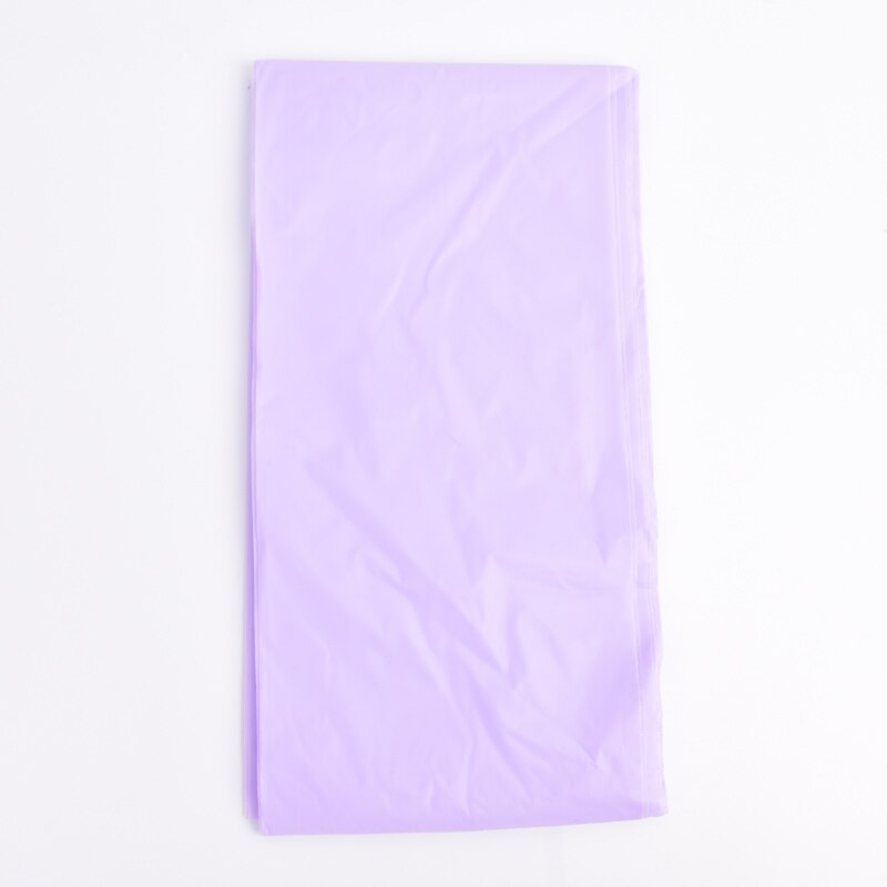 Mantel Pastel de caramelo para niños, decoración de de cumpleaños, bautizo, Baby Shower, arco iris de unicornio, macarrón, 137cm x 274cm: Morado