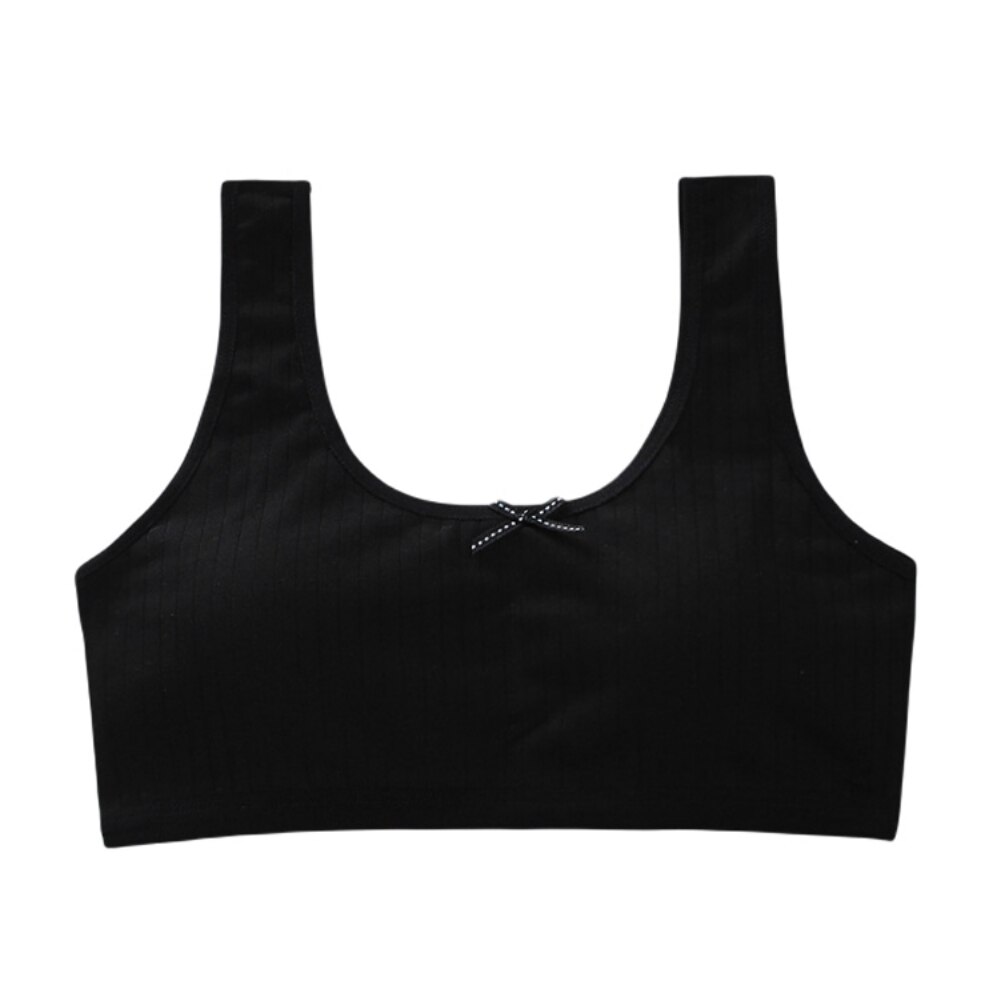 Intimo per bambini in cotone reggiseni per ragazze reggiseni imbottiti morbidi traspiranti per adolescenti reggiseni per ragazze: B