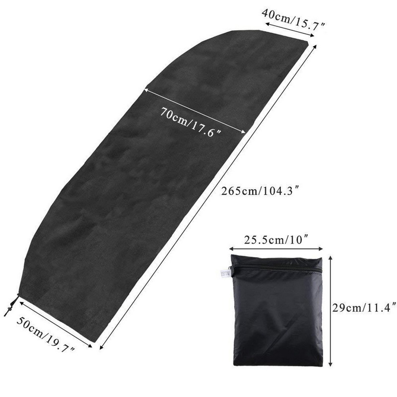 Oxford bord paraplytrekk vanntett anti-uv kraftig beskyttelsestrekk soltett for 6ft-8ft bord hage parasoller oppbevaring