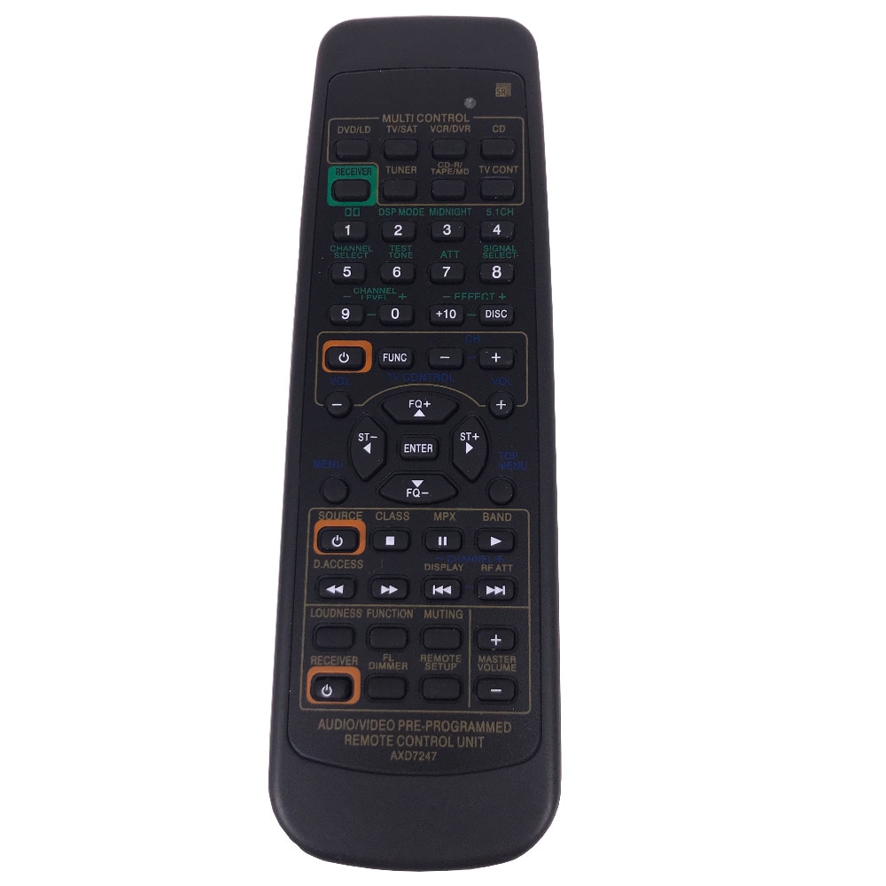 remote control For PIONEER AV receiver remote control AXD7247 Replace The VSX-D510 VSX-D209 VSX-D409