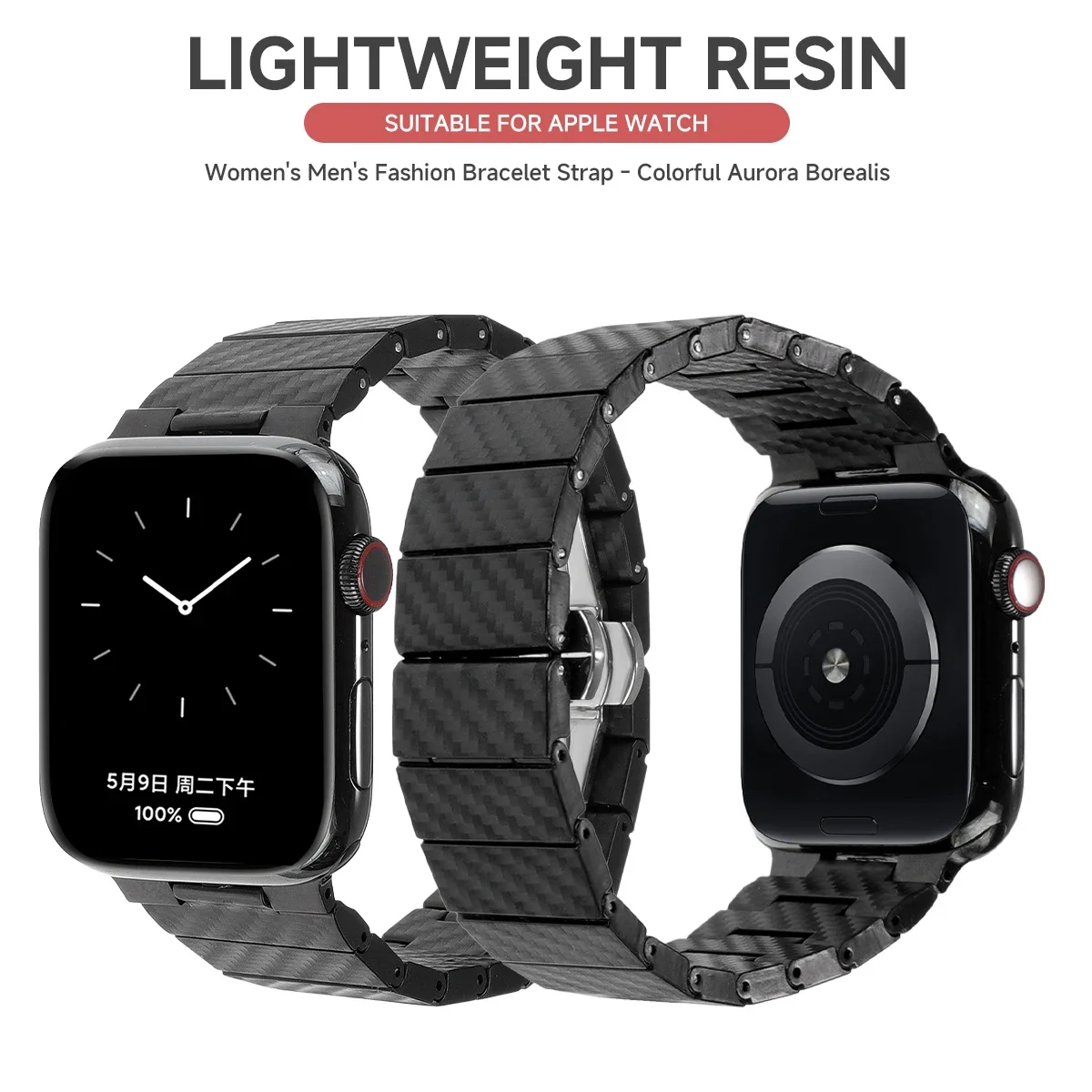 Correa para Apple Watch Band 46mm 44mm 40mm 45mm 49mm 38mm 42mm 41mm pulsera de para IWatch Series 10 8 7 6 5 4 3 2 1 Ultra