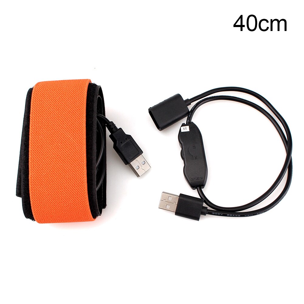 5V Dew Heater Strip Linear 25/30/40CM Temperature Control Dew Heater For Astronomical Telescopes Camera DSLR Lens: 40cm