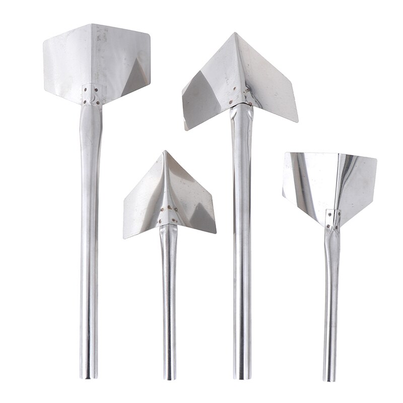 1pc Rvs Plamuurmes Gipsplaten Schrapers Yin Yang Bouw Gereedschap