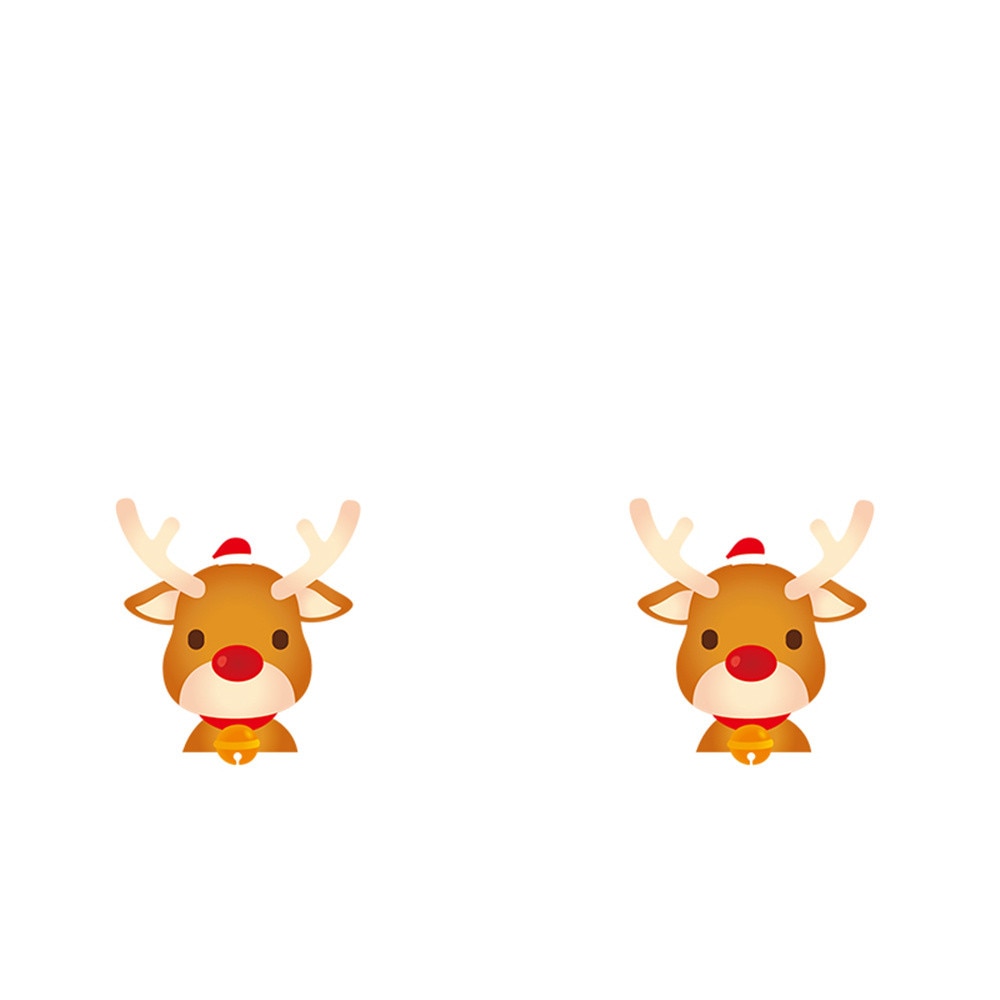 Weihnachten Mauer Aufkleber groß Nase Rentier Einkaufen Fenster Glas Dekor Fröhlich Christmas Dekorationen Pro Heimat Festival Wandgemälde Decals #20