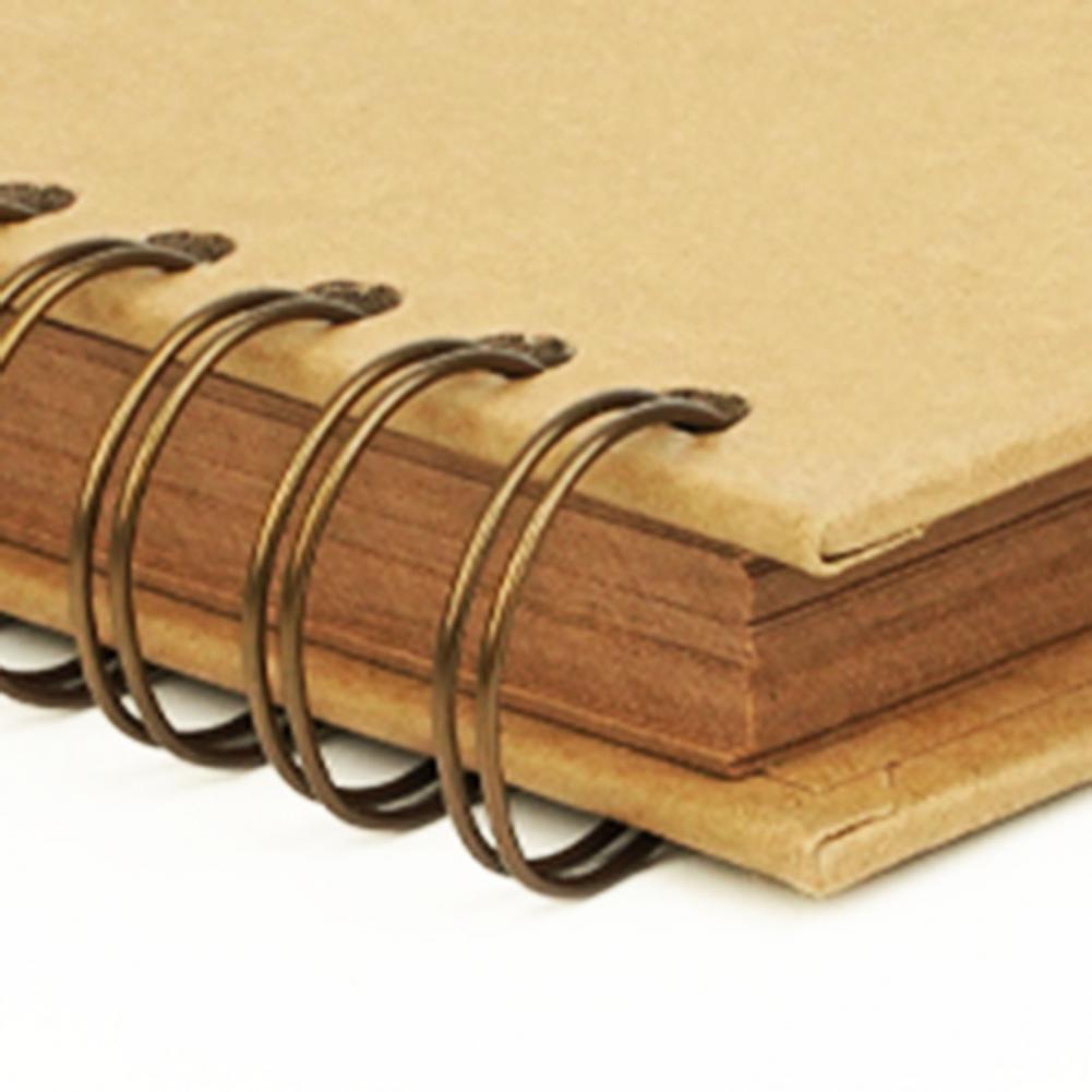 Fotoalbum 40/34 sider dobbeltrådinnbinding gjør-det-selv hardt omslag spiral utklippsbok fotoalbum 20 ark fotobok med tykke sider