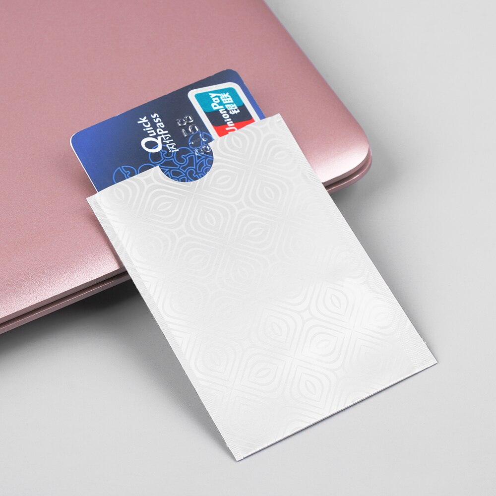 10 stks/partij ID Studenten Bureau Card Case Bescherming Credit Card Houder Anti Rfid Portemonnee Blokkeren Reader Lock Bankkaart houder