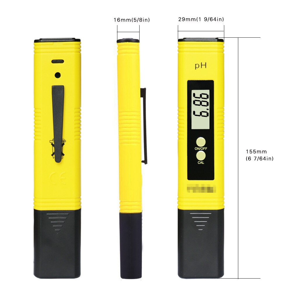 Digitale pH meter bloed pH meter draagbare pH tester