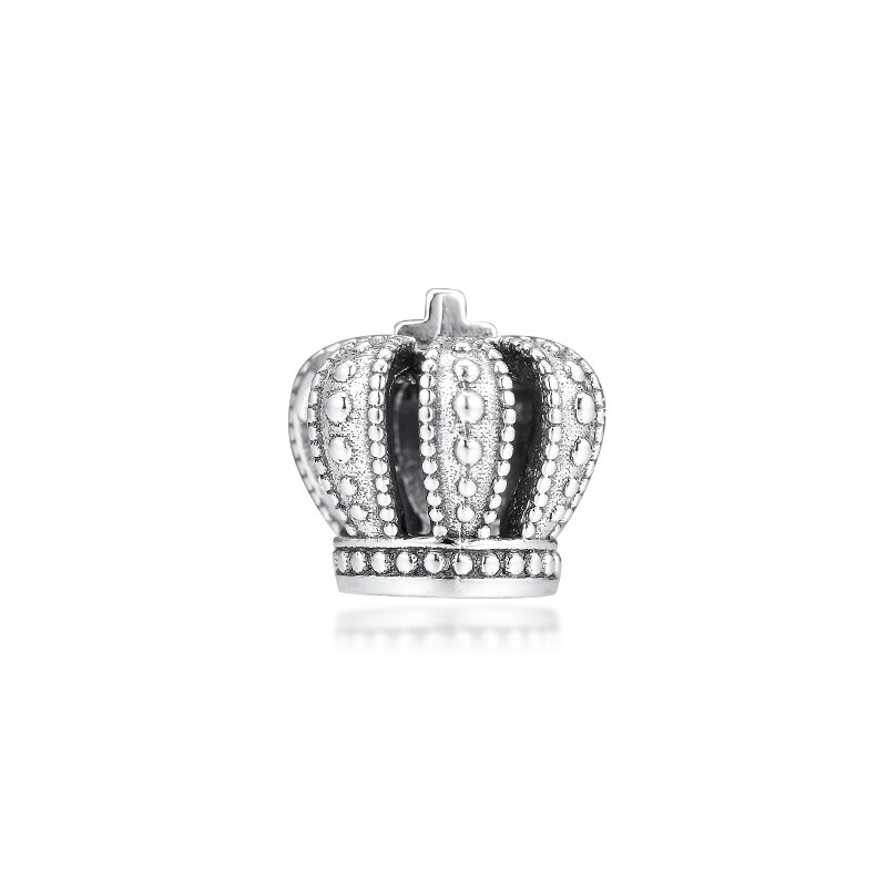 Ckk Royal Crown Charm 925 Sterling Zilveren Kralen Voor Sieraden Maken Diy Sieraden Voor Vrouwen 02W099: Royal crown