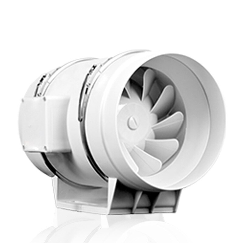Silent Inline Duct Wall Fan Exhaust Fan Hydroponic Air Blower for Home Bathroom Vent Grow Room Extractor Ventilation