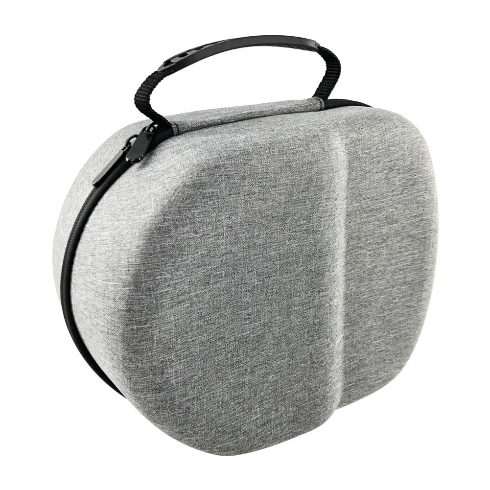 For Oculus Quest 2 Virtual Reality Headset Accessories Portable Storage Bag Travel Carry Case EVA Hard Shockproof Protect Shell: gray