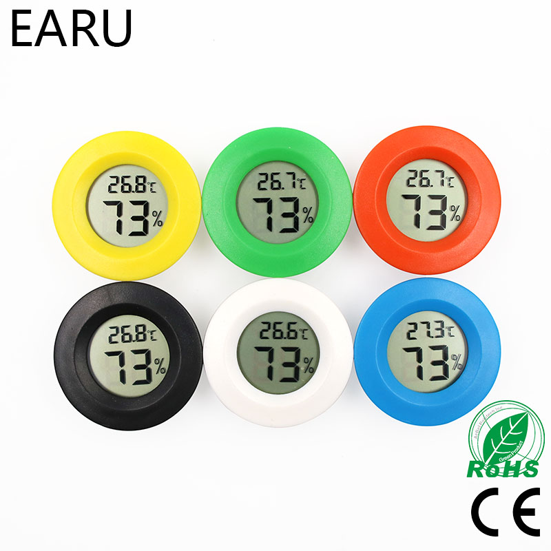 LCD Digital Thermometer Hygrometer Thermostat Kühlschrank Gefrierschrank Tester Temperatur Feuchtigkeit Meter Detektor Thermograph Haustier Auto Auto