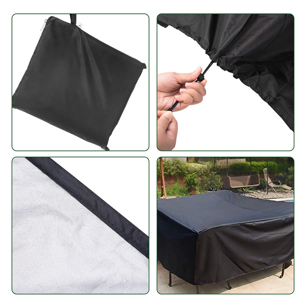 Meubels Regen Beschermhoes Waterdichte L Shape Corner Outdoor Sofa Cover Rotan Patio Tuin All-Purpose Dust Covers D30