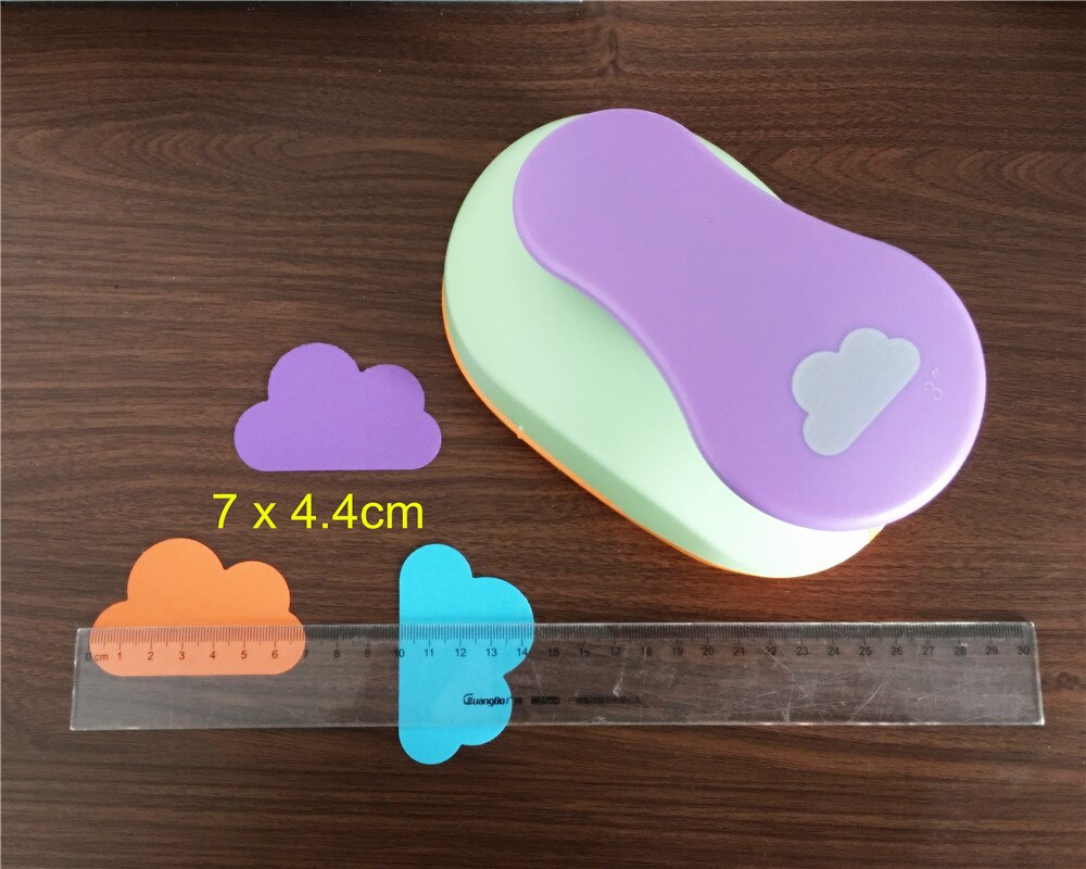 Big size Cloud EVA foam puncher paper cutter for greeting card handmade DIY craft punch furador scrapbook Clouds hole punch