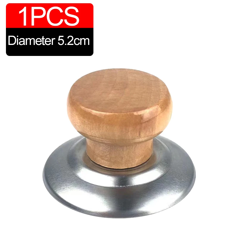 ndekselgriff Universal Topfdeckel Haltegriff Edelstahl Austauschbare Knopkappe Kochgeschirr Handgriff Teile Küchenzubehör: Donkergrijs