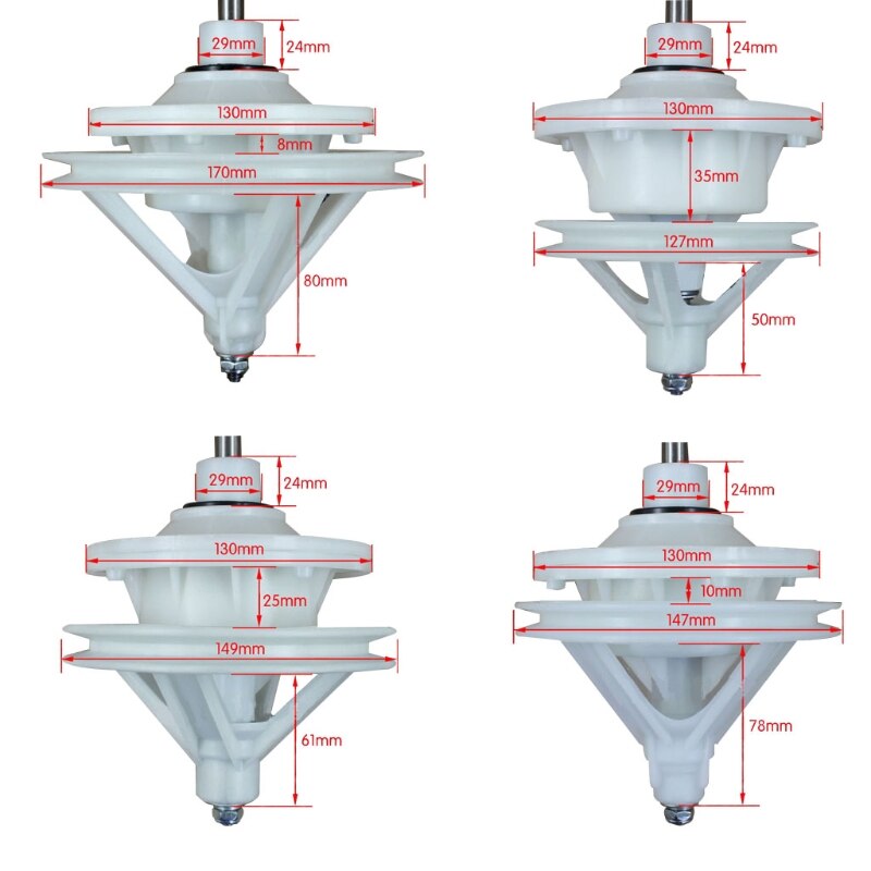 10 teeth shaft height 30/40/45/50mm Washing machine reducer 2022