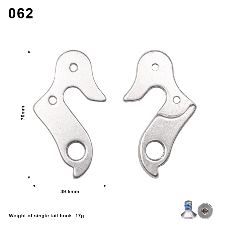 Fahrrad Schaltwerk Schwanz Haken Verlängerung Aufhänger Adapter Fahrrad Hinten Getriebe Mech Schaltauge ausfallen Konverter Adapter: Licht Gelb