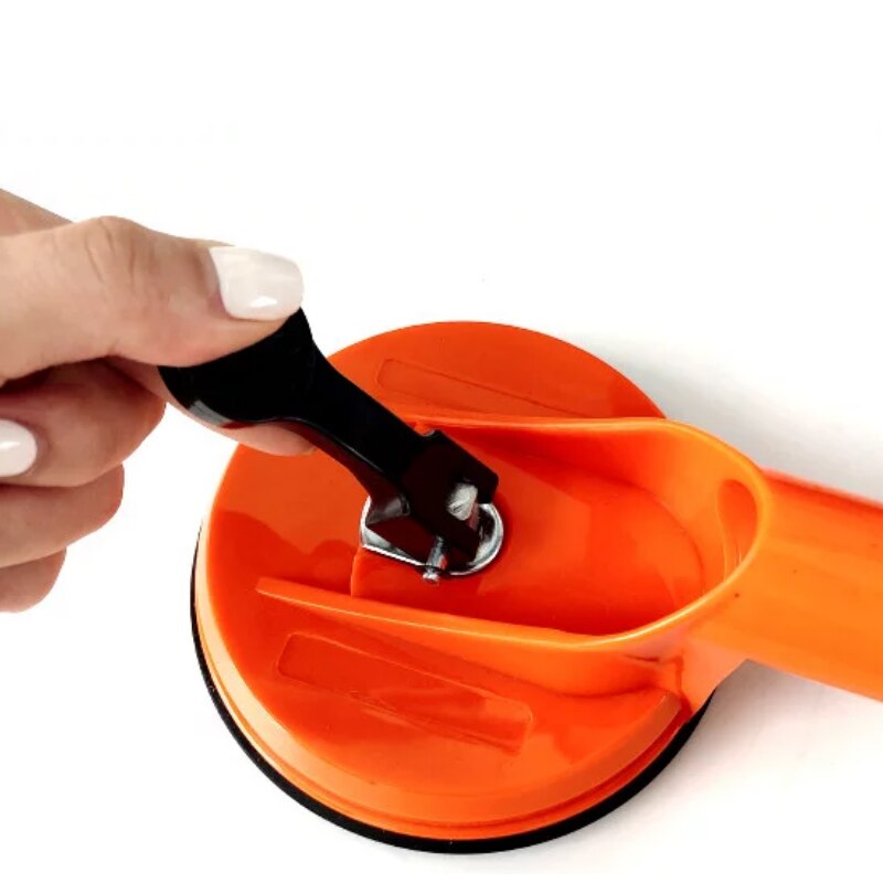 Vacuum Suction Cup Glass Lifter Powerful Glass Tile Carrier Gripper Sucker Plate for Glass Tiles Mirror Granite Lifting Tool