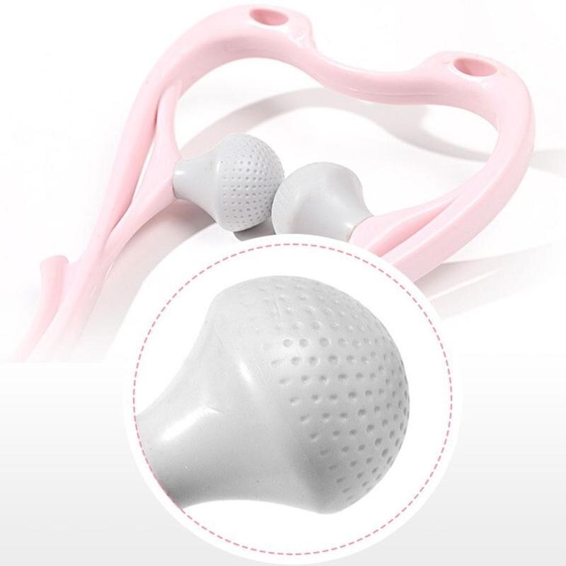 Pressure Point Therapy Neck Massage Tool Pressure Relieve Massage Self Point Dual Massager Tool Roller Shoulder Trigger Nec O7P5