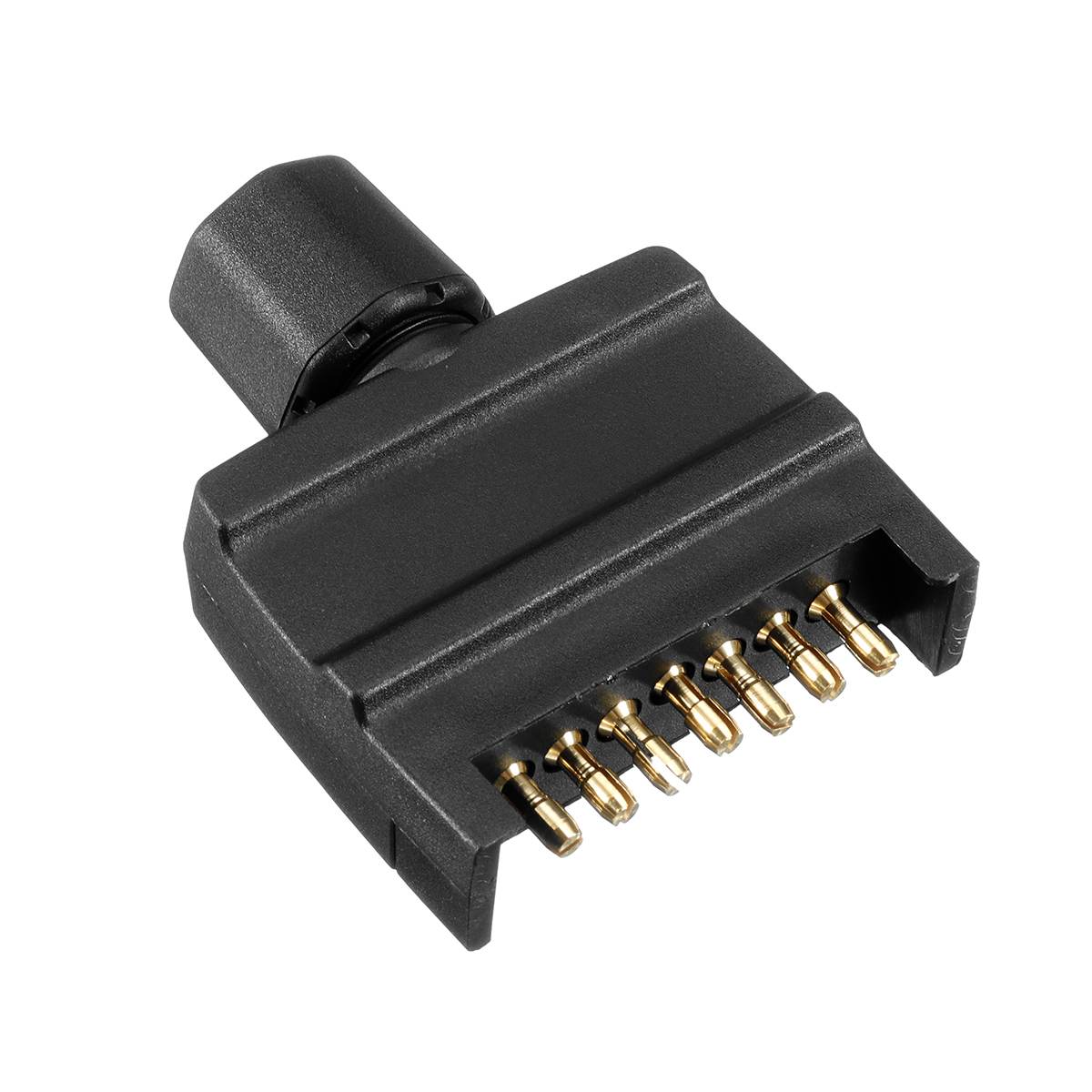 7 Pin Male Trailer Connector Adaptor Flat Trailer Plug Power Cord 12V Durable Waterproof Truck Car Accessories (AU Plug)