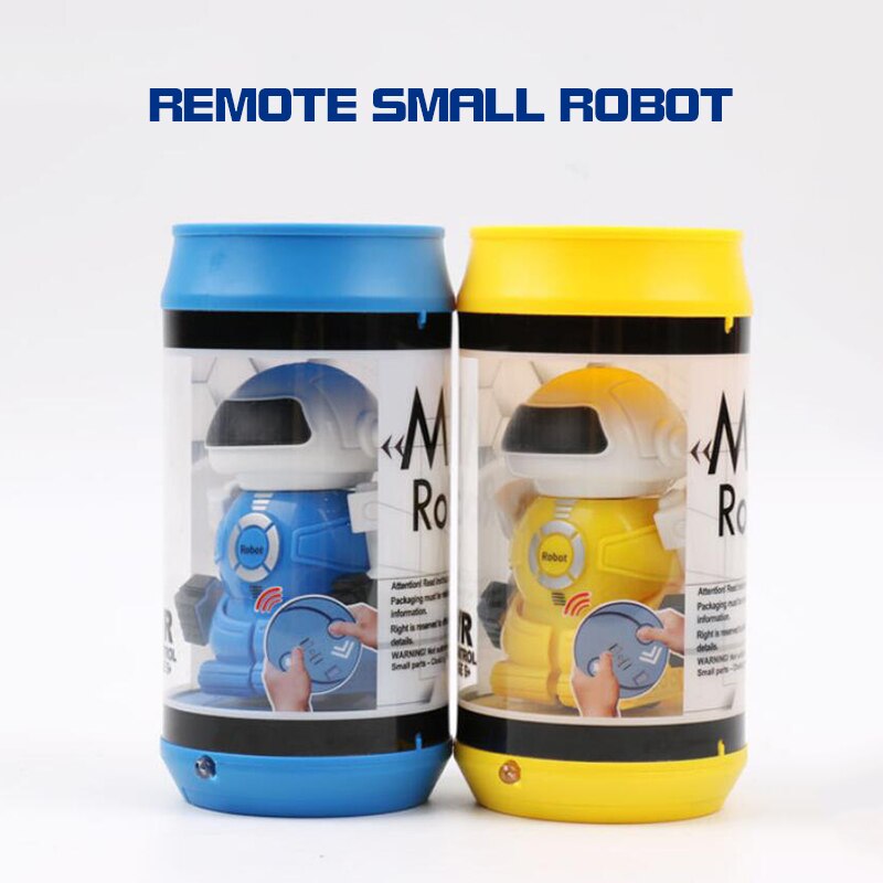 Infrared Intelligent Remote Control Robots Electric Interactive Toys Mini Small Canned Children's Educational Kids TSLM1