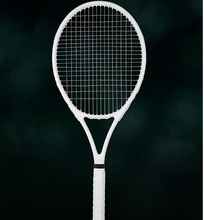 Volwassen Professionele Tennisracket Technische Mannen Vrouwen Beginners Tennisracket Sport Entertainment Racchetta Padel Racket BC50QP: WHITE