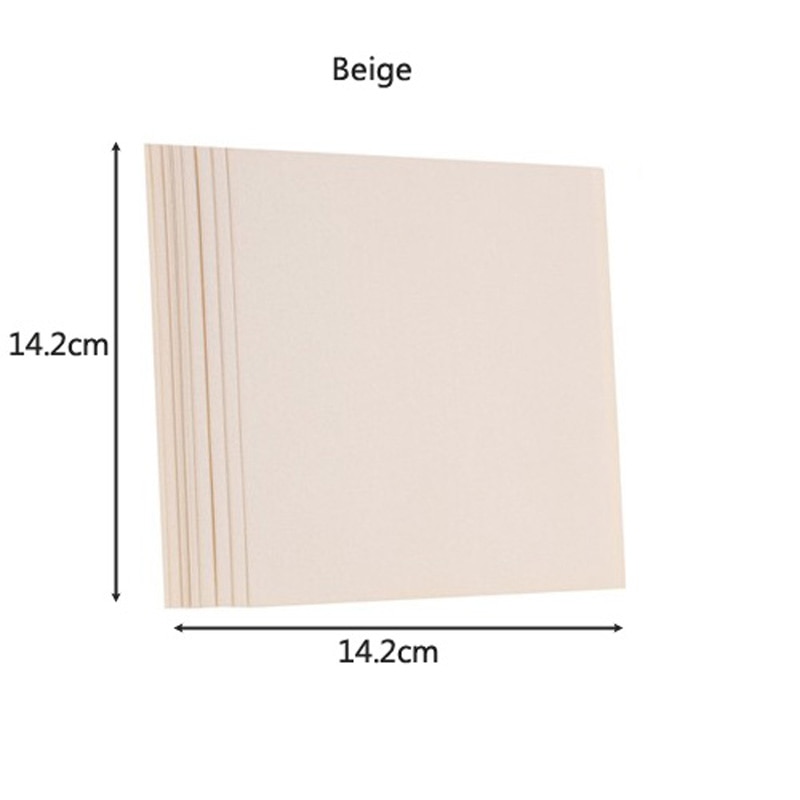 20Pcs/set Delicate Invitation Card Inner Sheet Inside Pages for Wedding Party Celebration Birthday Supplies White/Beige/Pink