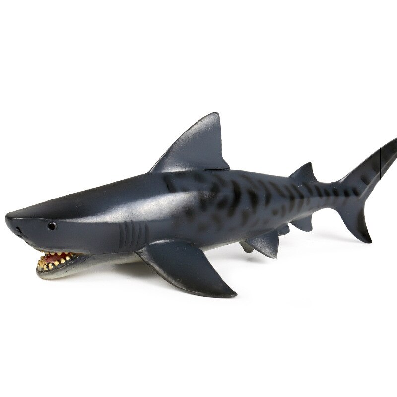 Sea Life Savage Whale Shark Lifelike Baby Shark Toy Anti Stress Squeeze Big Shark Collection Toy for Kid: shark-4