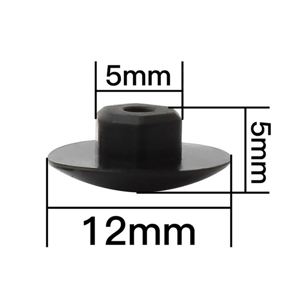 10 PCs Waterproof Rubber Bicycle Headset Cap Dustproof M6 Screw Cycling Stem Top Cover Outdoor MTB Bike Bolts Parts