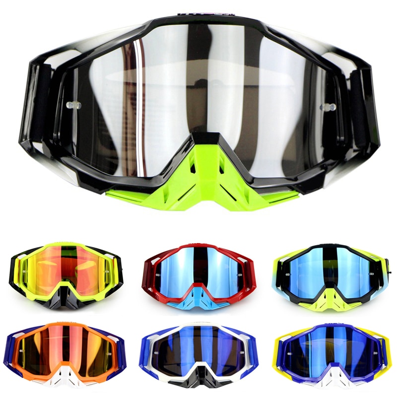 Motorcycle Goggles Dirt Bike ATV Motocross MX Glasses For Men Women Youth (C42 - View #3