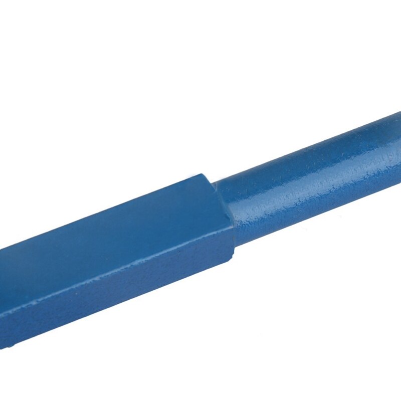 9 Pcs Iron Lathe Brazed Carbide Turning Tool Drill Bit Square Shank Blue 10X10Mm