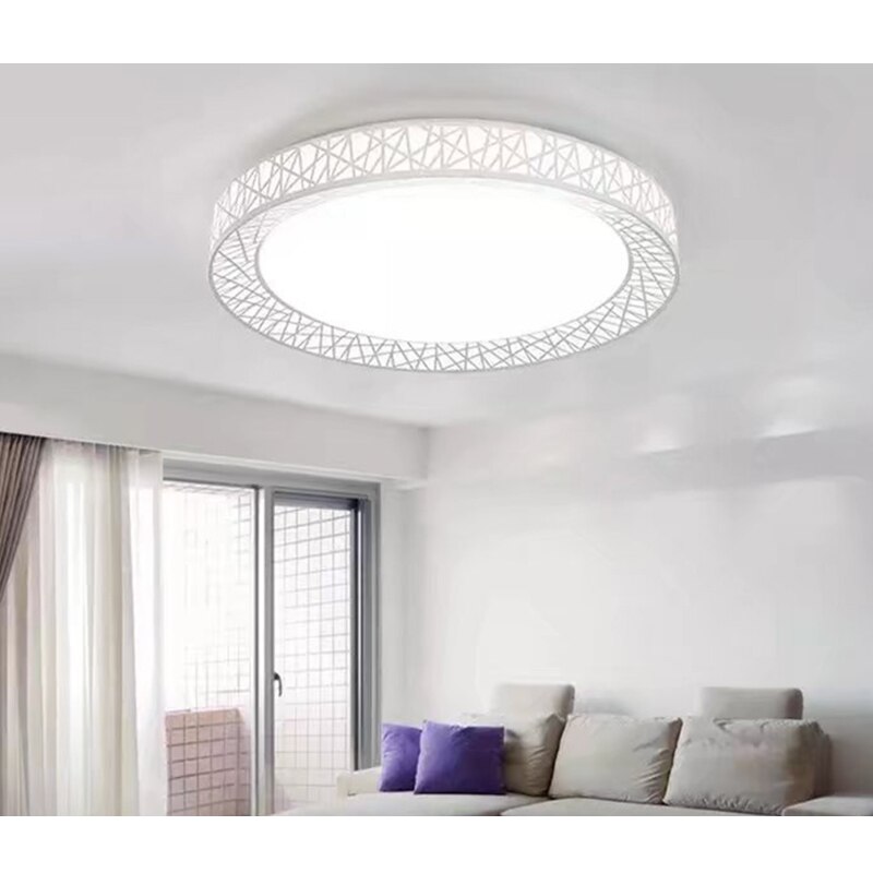 LED Ceiling Light Bird Nest Round Lamp Modern Fixtures For Living Room Bedroom Kitchen BJStore