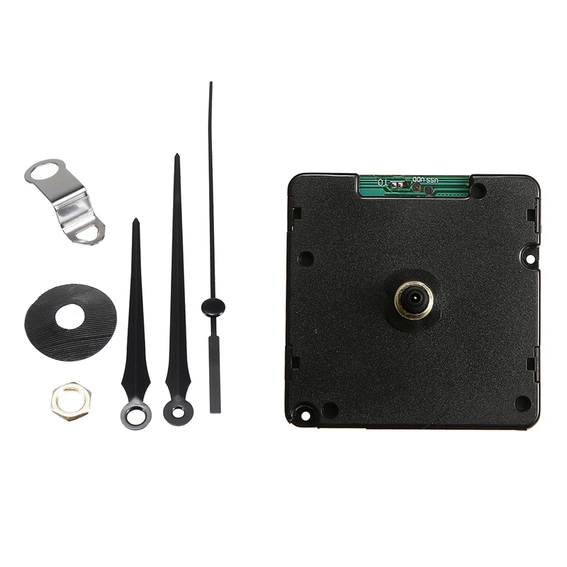 Radio Controlled Movement Non-Ticking Silent DIY Clock Movement Kit Wall Clock Mechanism Signal Mode Clock Repair Parts