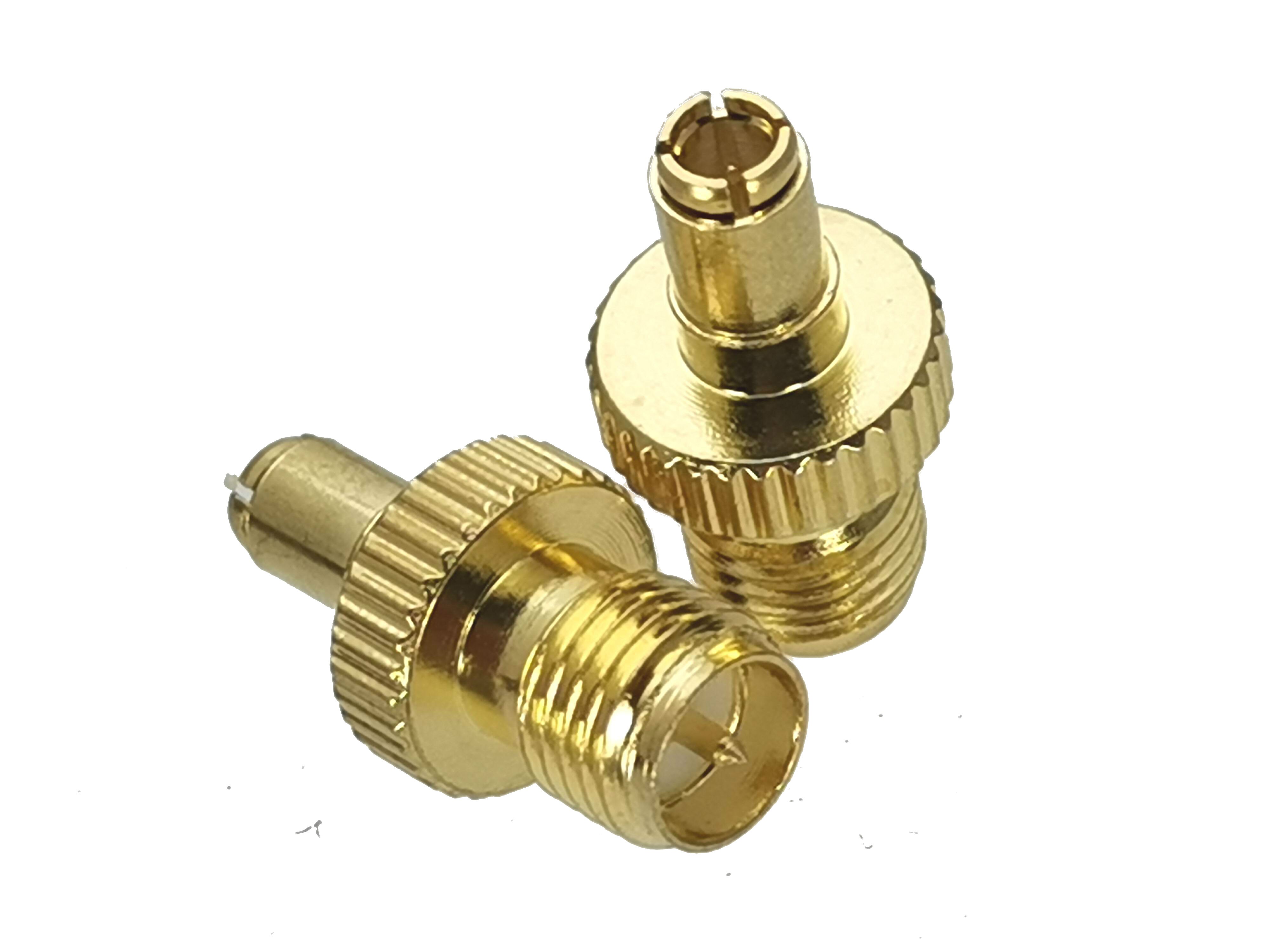 SMA/RP-SMA til MMCX/MCX/CRC9/TS9 - Koaksial Adapter: Type 13-1 stk