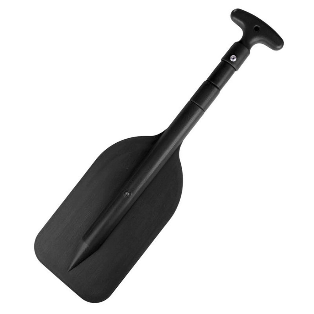 Remos de Kayak desmontables y ligeros, telescópicos portátiles de remos, remo de barco para deportes acuáticos, 1 par: Black