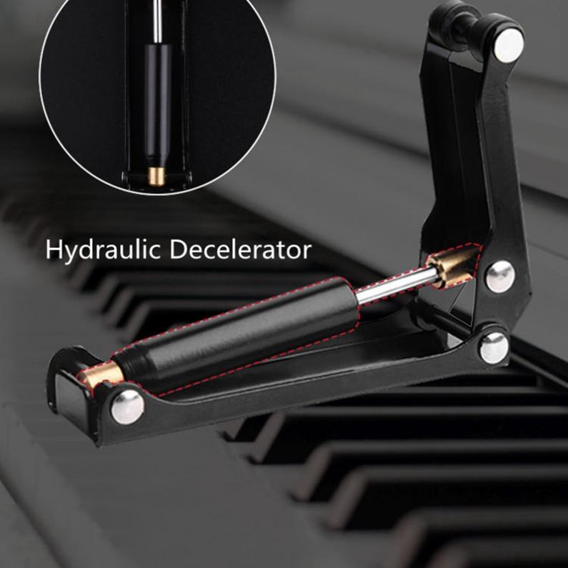 Metal Piano Slow Fall Device Anti Pinching Fingers Piano Cover Ease Down Hydraulic Reducer Piano device