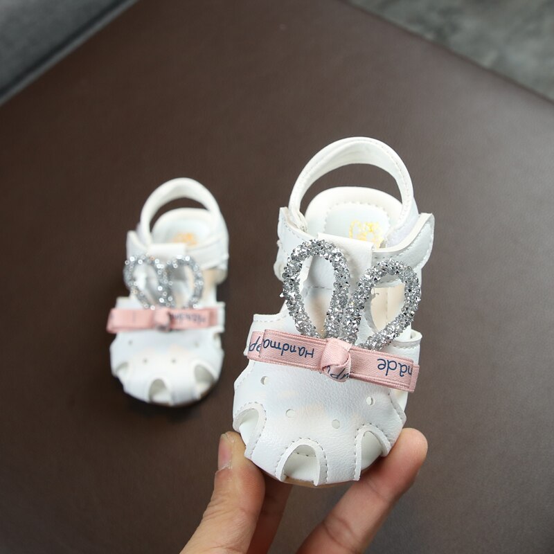 Binnenzool 11.5-15.5Cm Zomer Meisje Baby Peuter Schoenen Zachte Bodem Sandalen Eerste Wandelaar