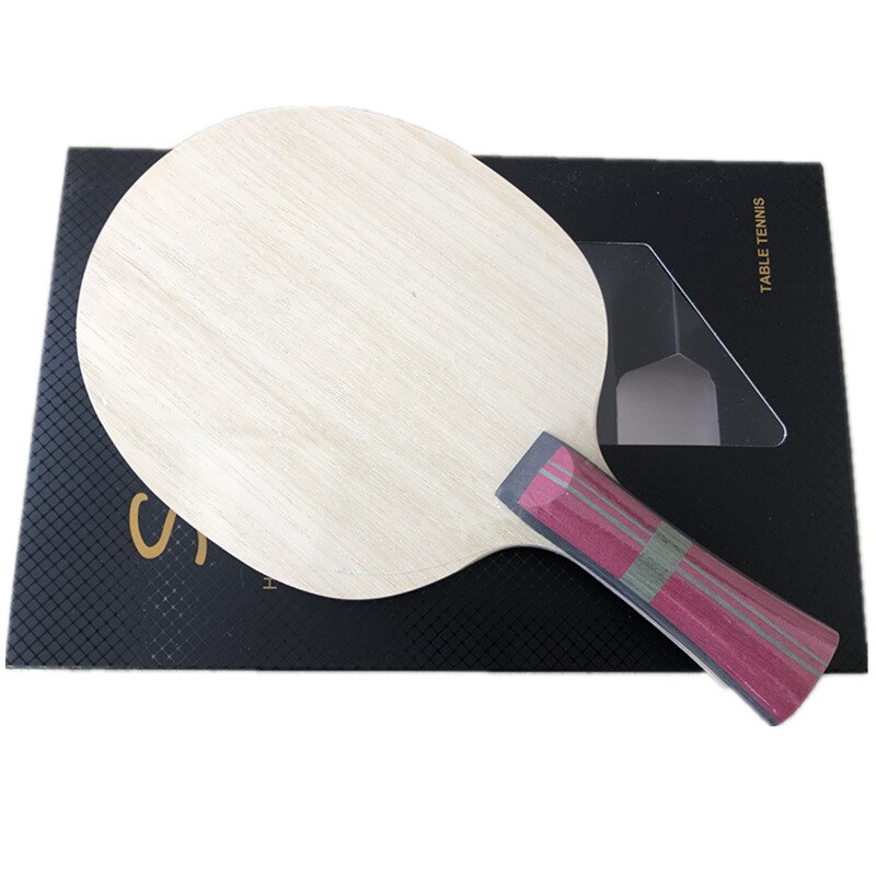 Single Training Carbon Table Tennis Bat Racket Ping Pong Paddle For Beginner And Advanced Players