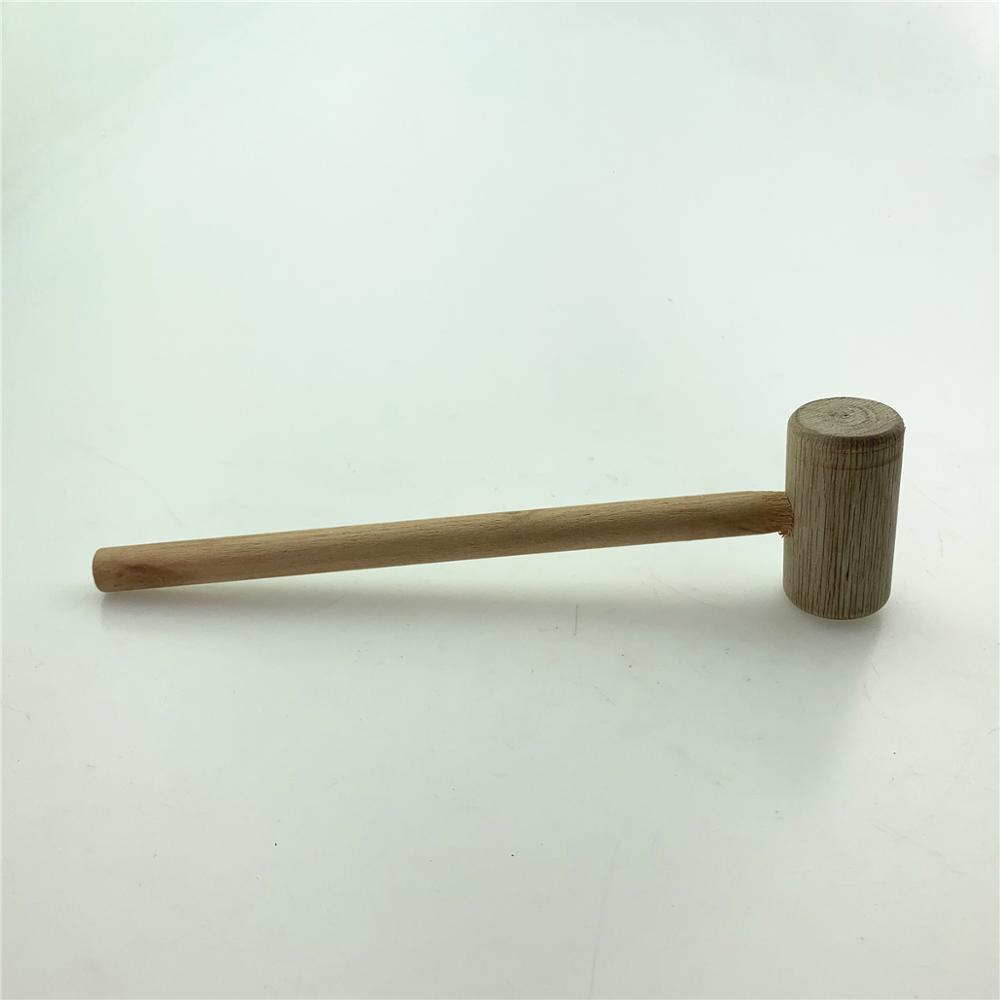 Solid Wood Hammer Handle Wooden Hammer Round Head Wooden Hammer Wooden Mallet Woodworking Hammer