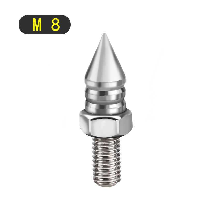 4 kpl jalka piikki ruostumattomasta teräksestä cd vahvistin hifi audio kaiutin koneteline jalat pad kynsi tarvikkeet: M8 4 kpl