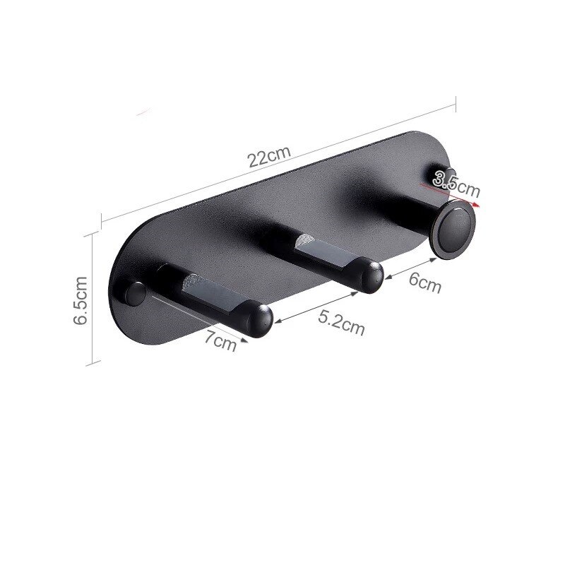 Badkamer Planken Zwart Föhn Houder Wandmontage Opbergrek Zilver Keuken Plank Voor Dyson Supersonic Föhn Houder: C1