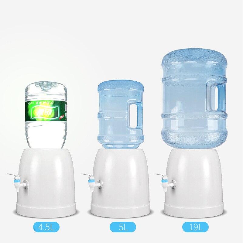 Simple water dispenser table-top household small mini water pressure mineral water bottled water bucket rack