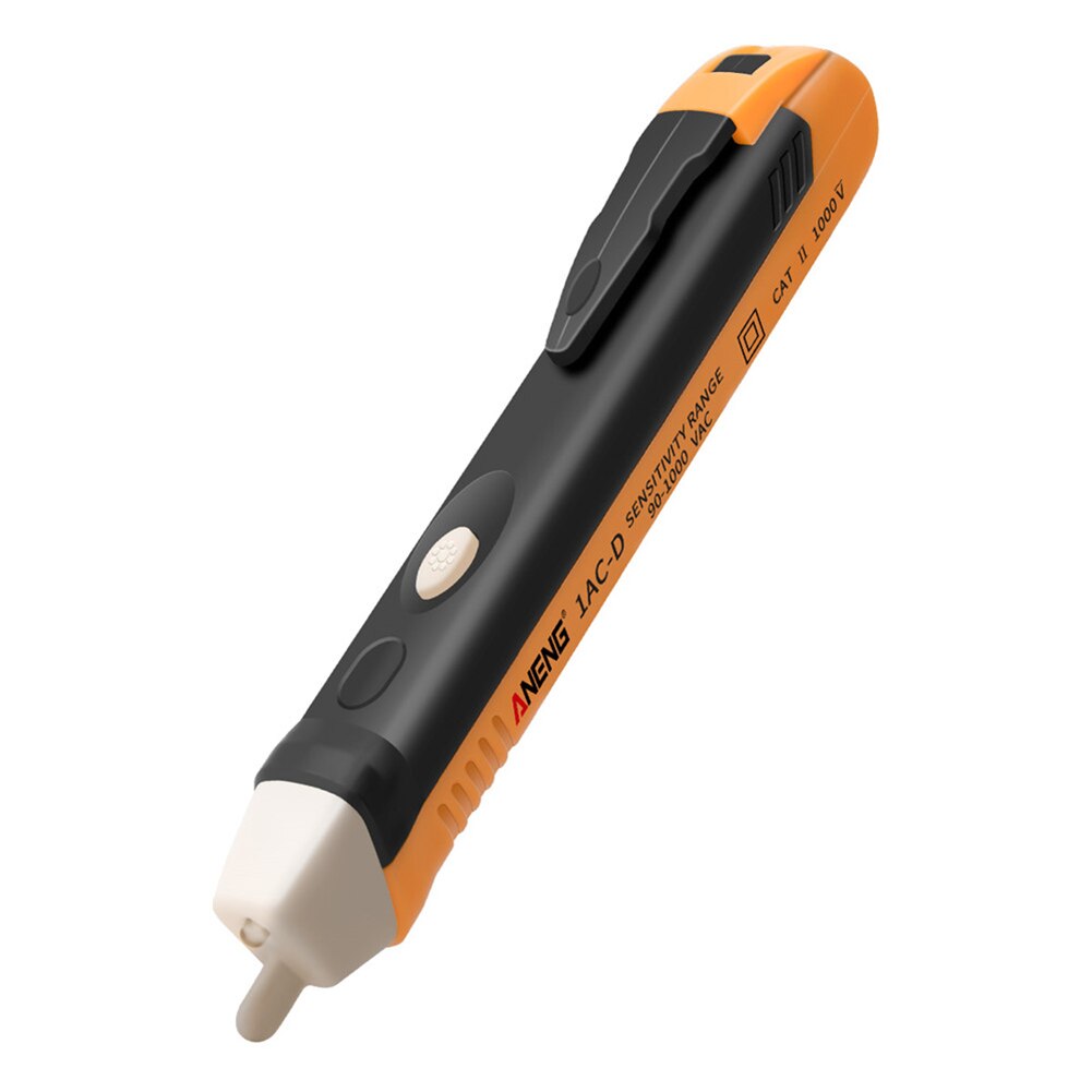 Elektrische Anzeige 90-1000V test bleistift Voltmeter Spannung Sonde Volt Meter Nicht-kontaktieren induktion Power Detektor Test stift Buchse: Yellow