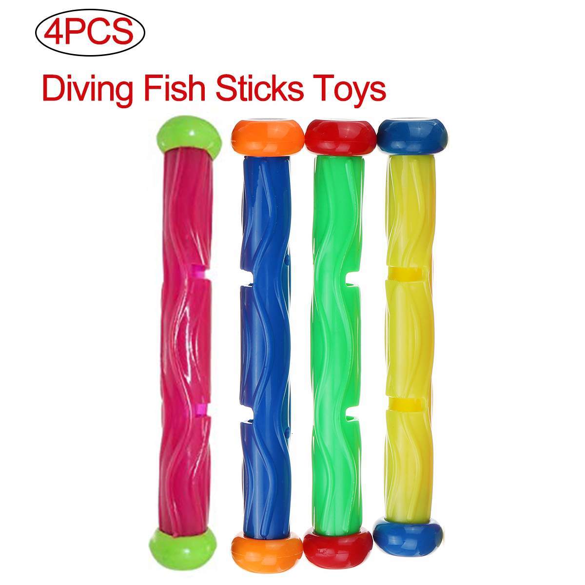 Summer Playing Swimming Pool Toys Underwater Throwing Diving Fish Sticks Beach Toy Water Sports Game Toy For Children Rings