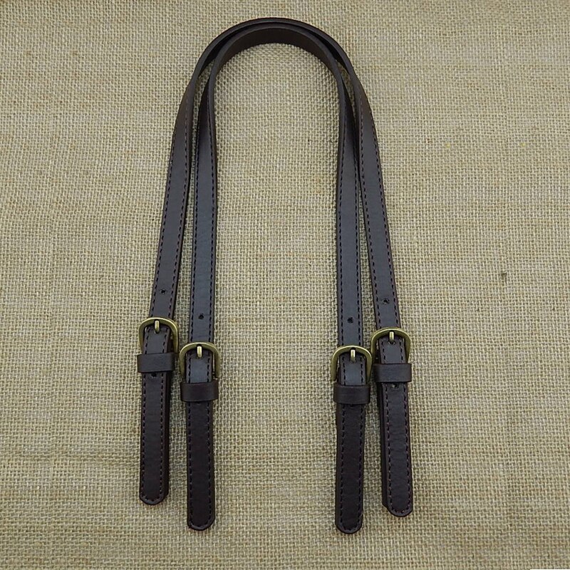 YESIKIMI 67-71CM réglable 1 paire poignées de sac bricolage sac ceinture fendue en cuir Bolsa accessoires remplacement sac bandoulière sangles