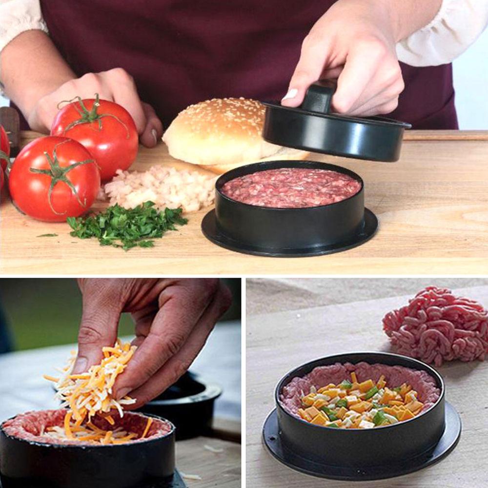 Kjøkkenverktøy hamburger kjøttpress patties trykk kombinasjon kjøttpress hamburger gjør verktøy abs materiale til
