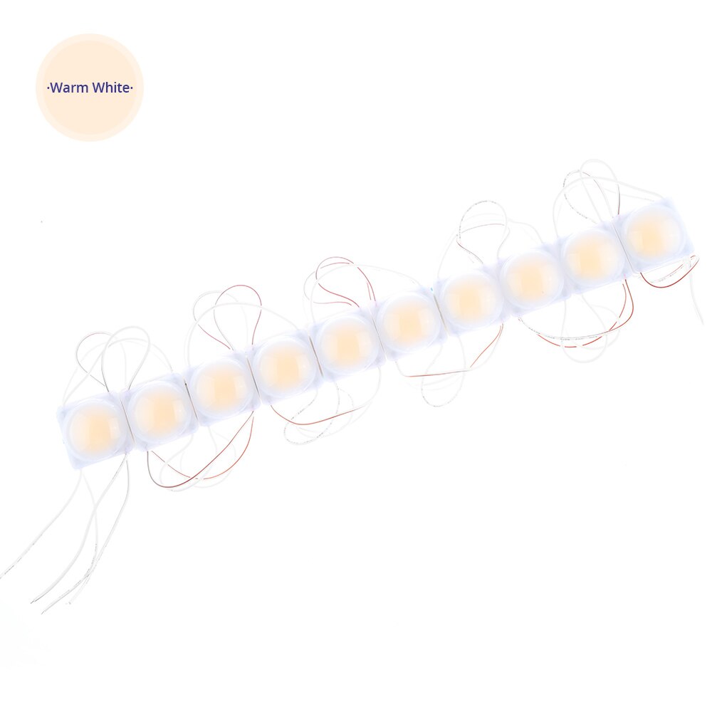 DC12V Superbright LED Injection COB Module Waterproof LED Backlight Advertisement Channel Letter Module 20PCS/Lot: Warm White